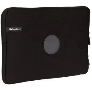 SunCase 13-Inch Neoprene Laptop Sleeve Black