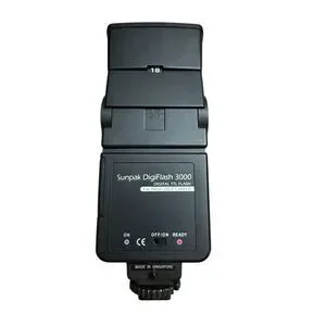 Sunpak DigiFlash 3000 TTL Flash For Nikon DSLR Cameras