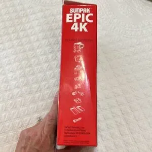 Sunpak Epic 4K HD Wi-Fi Waterproof Action Camera - NIB