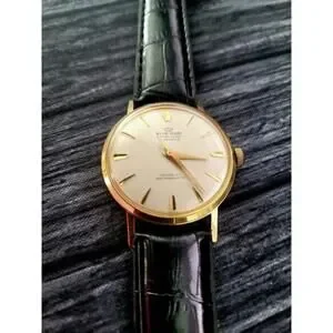 Super Rare Rive D'or 10mic Gold Swiss Mechanical Watch Nice