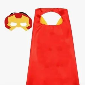 Superhero Party Masks And Capes Set For Kids
