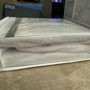 Surefit Mattress Protector For Adjustable Bed 100% Terry Cotton White Split King