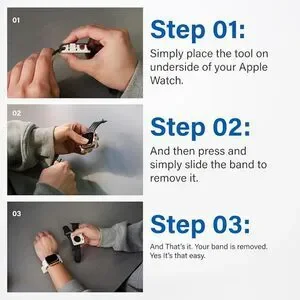 SwapBandit 40mm Watch Band Changing Tool - Compatible With Apple Watch