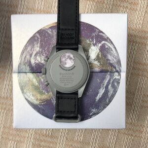 Swatch Dark Gray Chronograph Watch