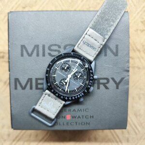 Swatch X Omega MoonSwatch Mission Mercury (New Unworn Full Set)