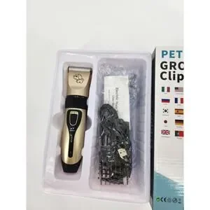 Swhatty Pet Grooming Hair Clipper Kit – Clippers Scissors Attachments & More