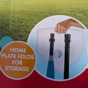 T-Ball & Folding Home Plate Play Set
