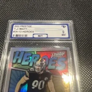 T J WATT HEROES PPG 9 2022 PRESTIGE Silver
