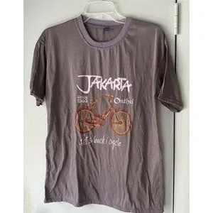 T Shirt Jakarta Vintage Bicycle Onthel I Cycle Original Design T Shirt Jakarta Vintage Bicycle Onthel I Cycle Original Design
