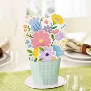 Table Decor Flower 11 inches NWT