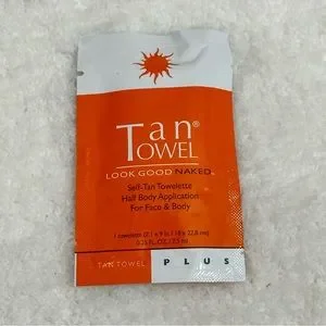 Tan Towel Self Tan Towelettes Face N Body No Sun Bronzing Tan