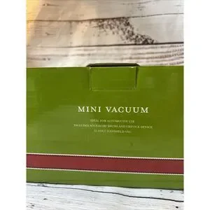 Target Handheld Mini Car Vacuum Inc Accessory Brush And Crevice Device 12 Volt