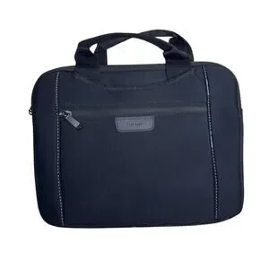 Targus Laptop Bag 12" Slipskin Sleeve With Hideaway Handles Black Small