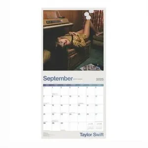 Taylor Swift 2025 18-Month Calendar Jul 24’ To Dec 25’