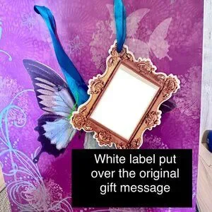 Taylor Swift Official Gift Bag Butterfly Ribbon Handles W Gold Tissue Paper