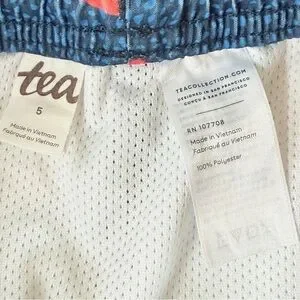 Tea Collection PAIR OF 2 Boys Kids Pull-On Watermelon Popsicle Swim Trunks. 5