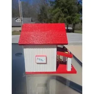 Teacher Theme Custom Made Brand New Bird House Amazing Detail & Color 11' By 11'