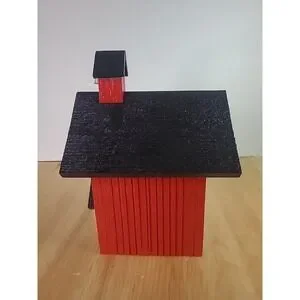 Teacher Theme Custom Made Brand New Bird House Amazing Detail & Color 11' By 11"
