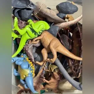 Terra By Prehistoric World Dinosaur Set - Green And Brown