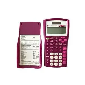 Texas Instruments TI-30X IIS Scientific Calculator Pink with Cover Works Texas Instruments TI-30X IIS Scientific Calculator Pink with Cover Works