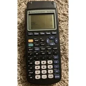 Texas Instruments TI-83 Plus Graphing Calculator - Black Tested And Works