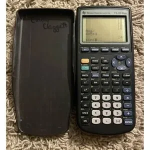 Texas‎ Instruments TI-83 Plus Graphing Calculator - Black Tested And Works