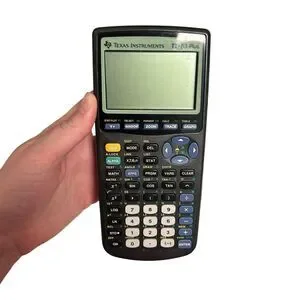 Texas Instruments TI-83 Plus Graphing Calculator W/ Cover - Tested And Working