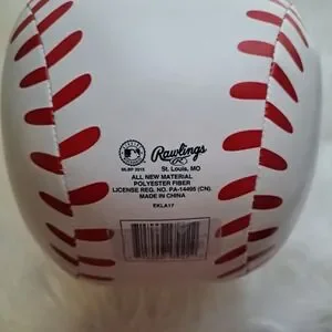 Texas Rangers Logo Rawlings Souvenir Baseball Ball (NOT REGULAR SIZE) PLUSH DECO