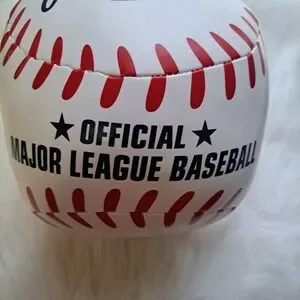 Texas Rangers Logo Rawlings Souvenir Baseball Ball (NOT REGULAR SIZE) PLUSH DECO