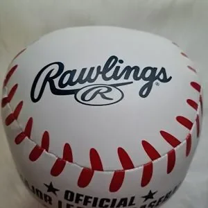 Texas Rangers Logo Rawlings Souvenir Baseball Ball (NOT REGULAR SIZE) PLUSH DECO