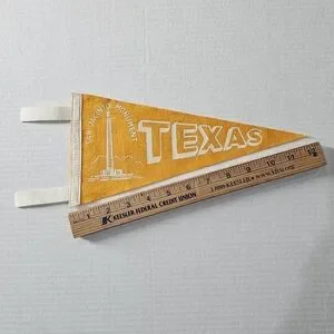 Texas Revolution Pennant San Jacinto Monument Sam Houston Republic Of Texas L