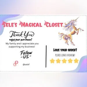 Thank You Cards 4 x 6 50 Count