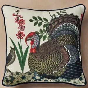 Thanksgiving holiday throw pillow or Blanket