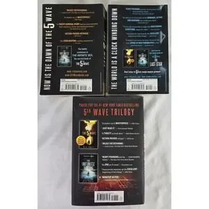 The 5th Wave Series Rick Yancey All 3 Books 2 Paperback 1 HC Dystopian Sci Fi YA