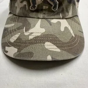 The Black Dog Kids Camouflage Hat With Dog Patch