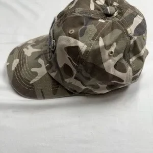 The Black Dog Kids Camouflage Hat With Dog Patch