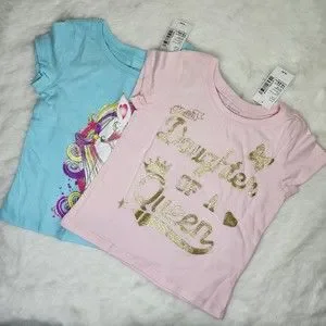 The Children's Place Set of 2 Baby Girl's Shirt 18-24M