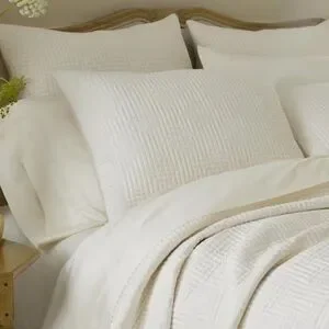 The Company Store Legends Hotel Cream Full/Queen Cotton Sateen Quilt