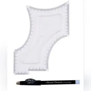 The Cut Buddy Original Shaping Tool Beard Hairline Template Tracer Pencil
