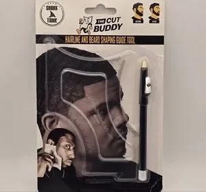 The Cut Buddy Original Shaping Tool Beard Hairline Template Tracer Pencil