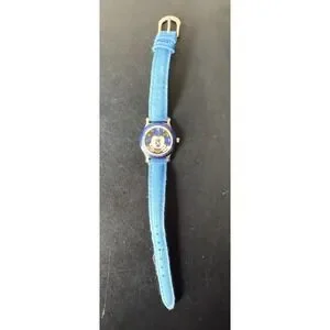 THE DISNEY STORE Mickey Mouse Blue Watch DS-450 *NEEDS BATTERIES*