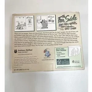 The Far Side Off-The-Wall 2025 Calendar Gary Larson Cat Dog Humor