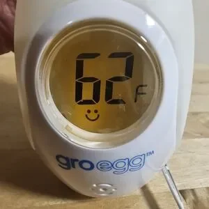 The Gro Company Groegg Nursery Thermometer Baby Child Toddler Night Light Owl
