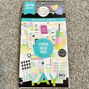 The Happy Planner Bundle Sticker Sheets Value Pack Faith Based Sticker Rolls