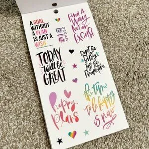 The Happy Planner Bundle Sticker Sheets Value Pack Faith Based Sticker Rolls