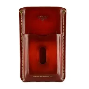 The Leather Shop Stylish Leather Phone Case Tan Brown