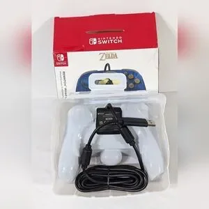 The Legend Of Zelda Nintendo Switch PDP Hyrule Blue Rematch Wired Controller