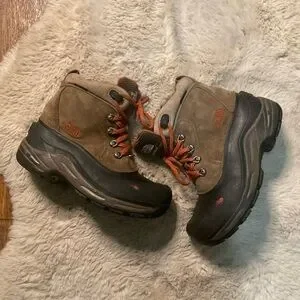 The North Face Heat Seeker Youth Size 3 Chilkat Boots Lace Up Ankle Hiking Snow