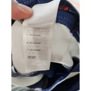 The North Face Shorts Mens 36 Blue Lace-Up Whitecap Board Swim Surf Flash Dry