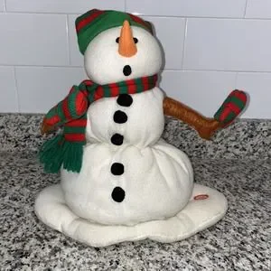 The Original #1 Hallmark Pals Singing Snowman Frosty Motion Sound Tested Works